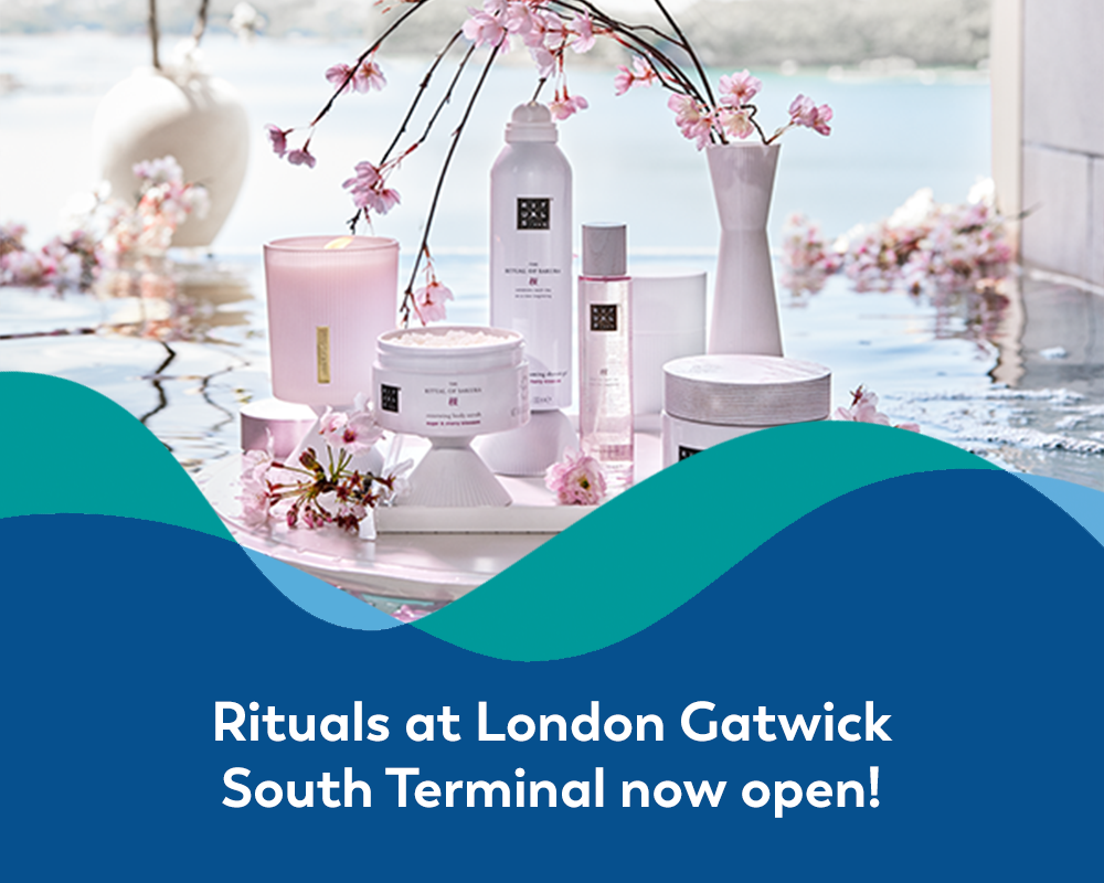 Rituals at London Gatwick South Terminal now open