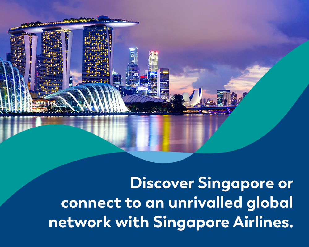 Discover Singapore or connect to an unrivalled global network with Singapore Airlines.